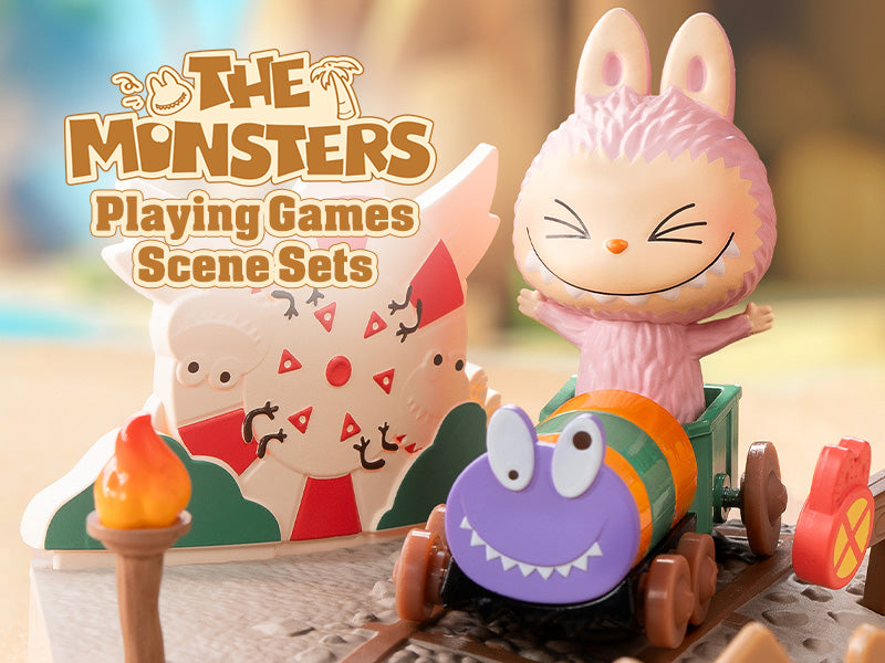 THE MONSTERS Playing Games Series Scene Sets by POP MART