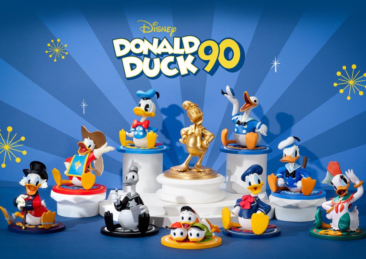 Disney Donald Duck 90th Anniversary Series Figures by POP MART