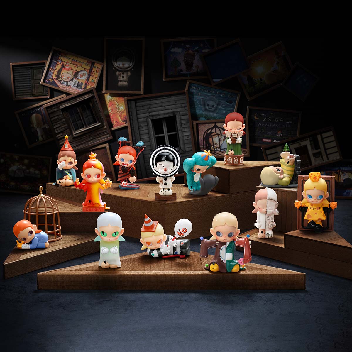 Zsiga We All Are Kids Series Figures by POP MART
