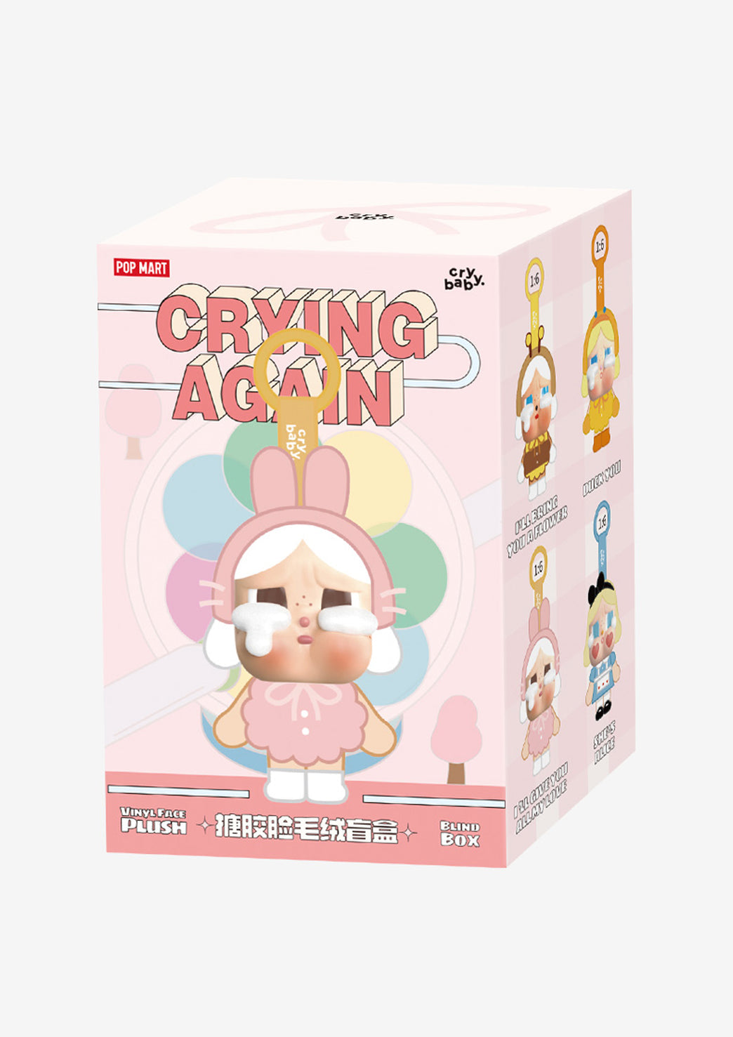 CRYBABY Crying Again Series-Vinyl Face Plush Blind Box by POP MART