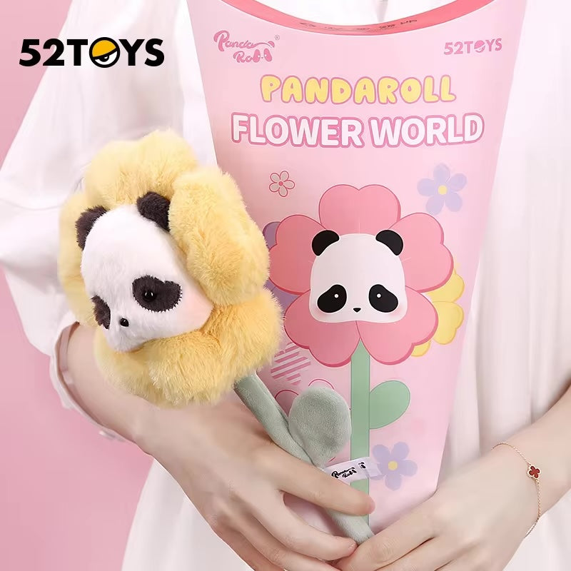 Panda Roll Plush Flower Blind Box by 52Toys