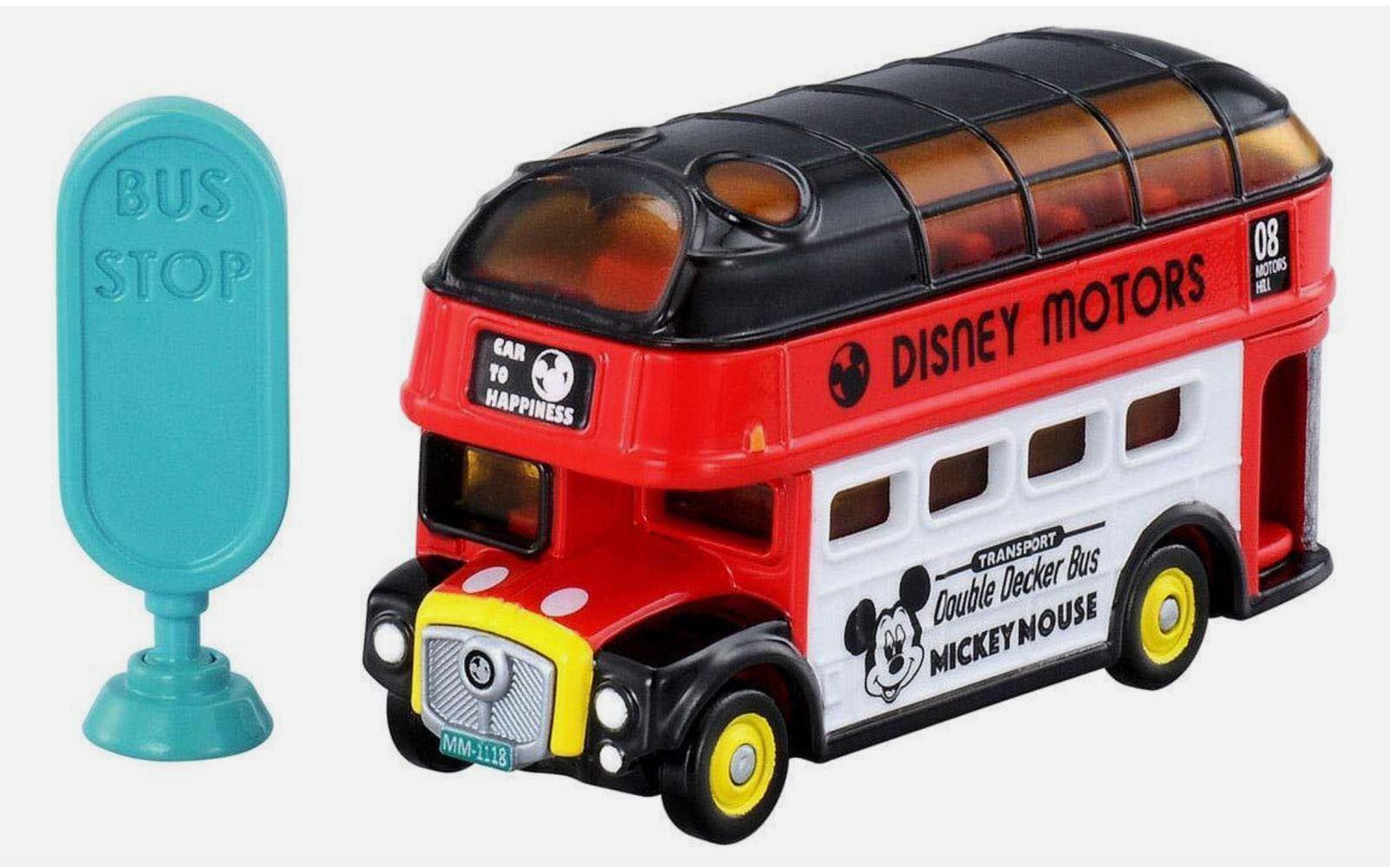 Mickey Mouse Sunny Decker - Disney Motors by Takara Tomy