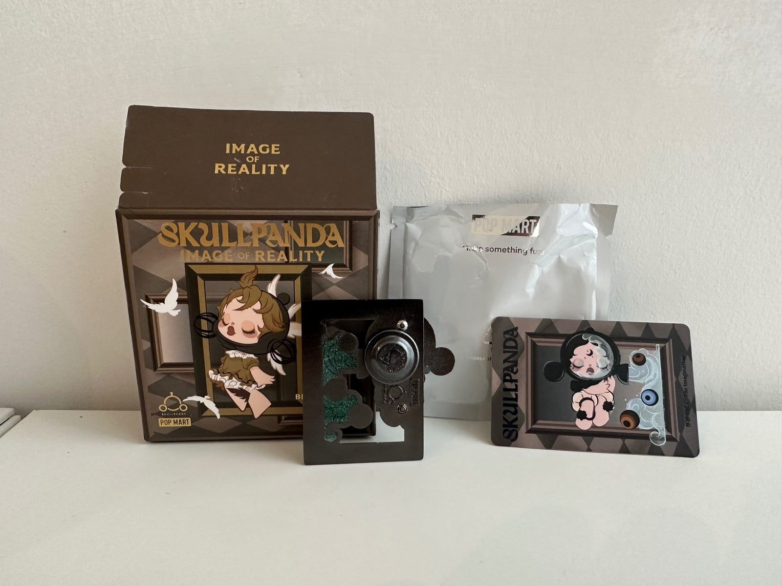 The Imagination - SKULLPANDA Image Of Reality Series-Badge by POP MART - 2