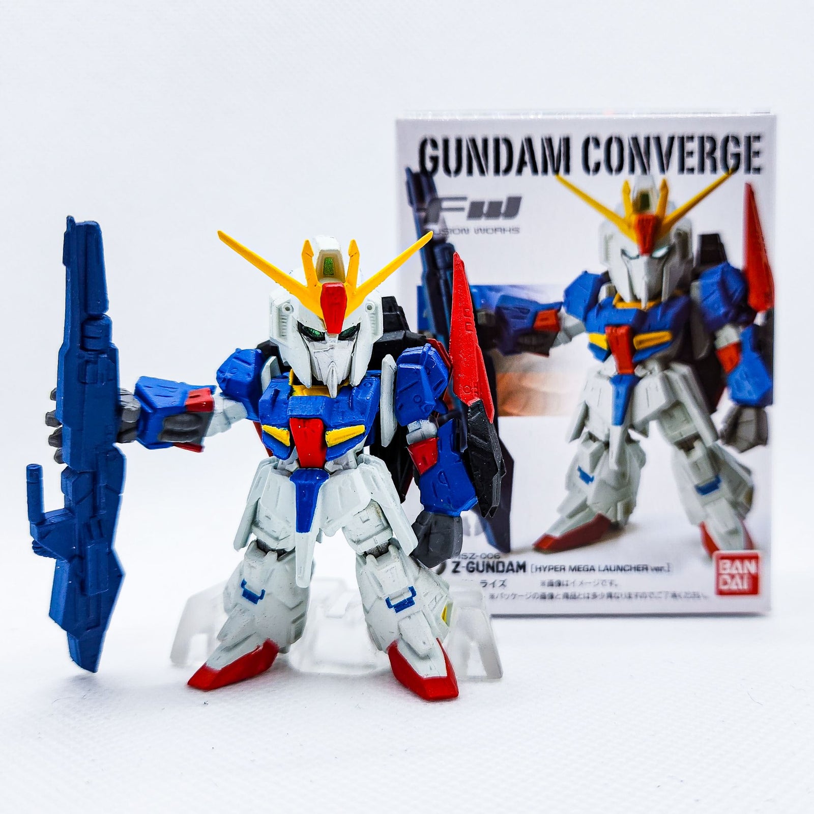 Gundam Converge #63 Zeta Gundam Hyper Mega Launcher by Bandai - 3