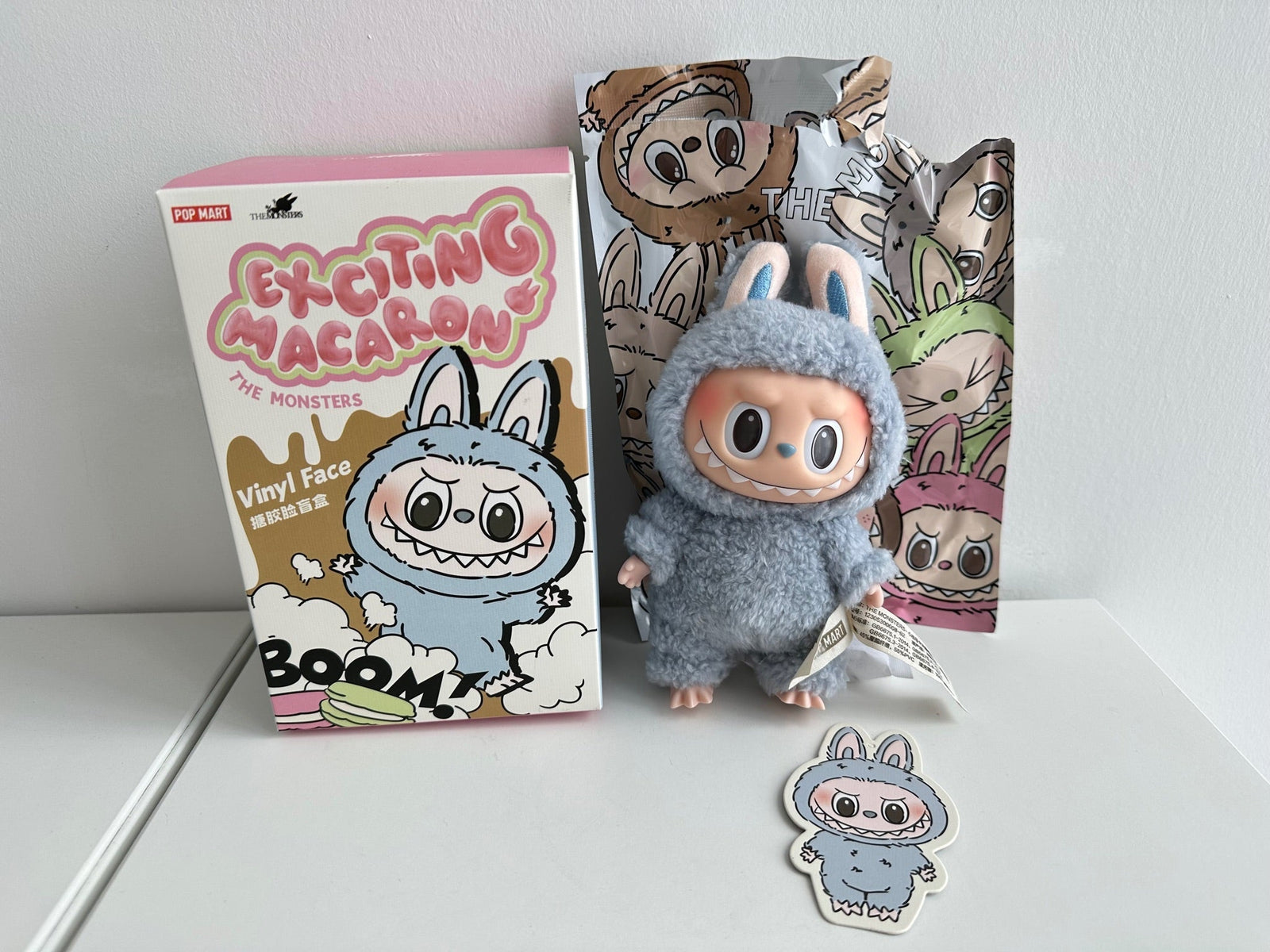 Sea Salt Coconut - The Monsters Exciting Macarons Vinyl Face Blind Box by POP MART - 2