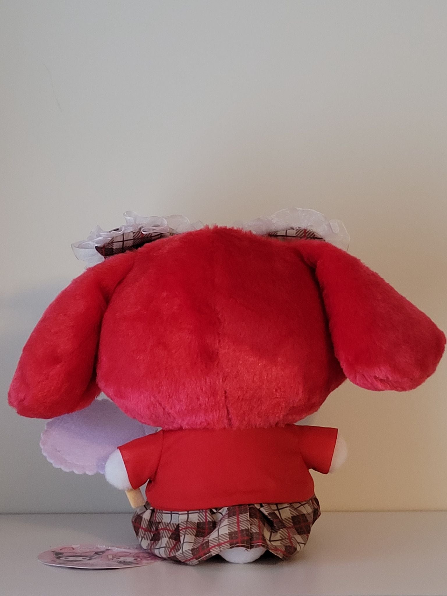 My Melody P-style Oshigoto Diary Paper Fan Plushie - 3