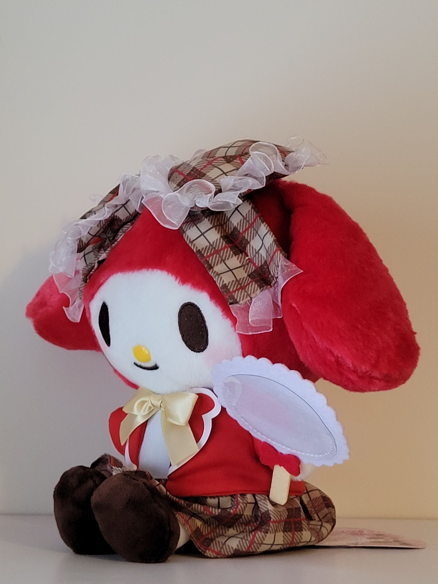 My Melody P-style Oshigoto Diary Paper Fan Plushie - 2