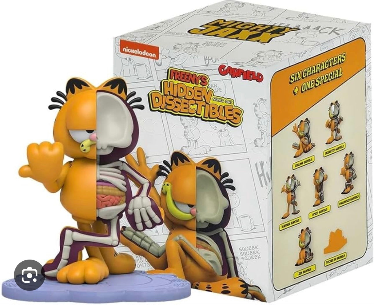 Garfield Freeny's Hidden Dissectibles Series One Single Blind Box - 1