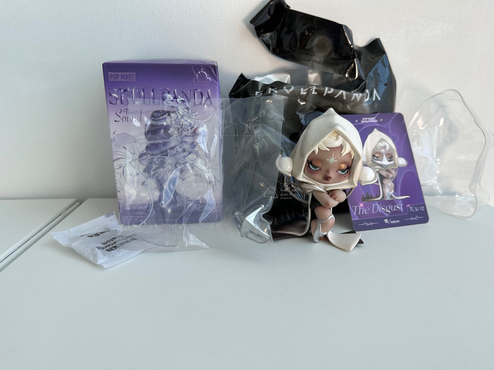 The Disgust - SKULLPANDA The Sound Series Figures by POP MART - 2