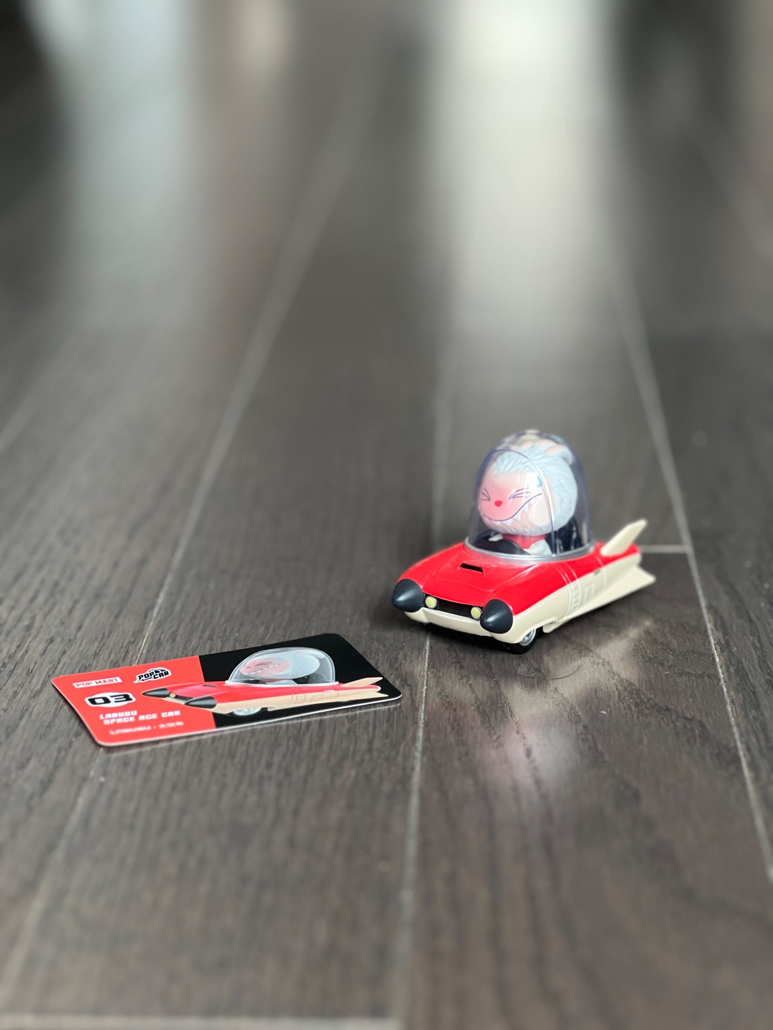 Labubu Space Age Car- POP MART POPCAR Super Track Series Blind Box - 2