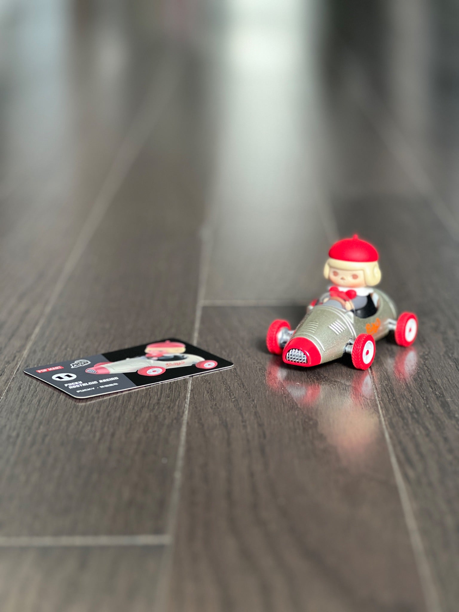 Pucky Nostalgic Racing - POP MART POPCAR Super Track Series Blind Box - 2