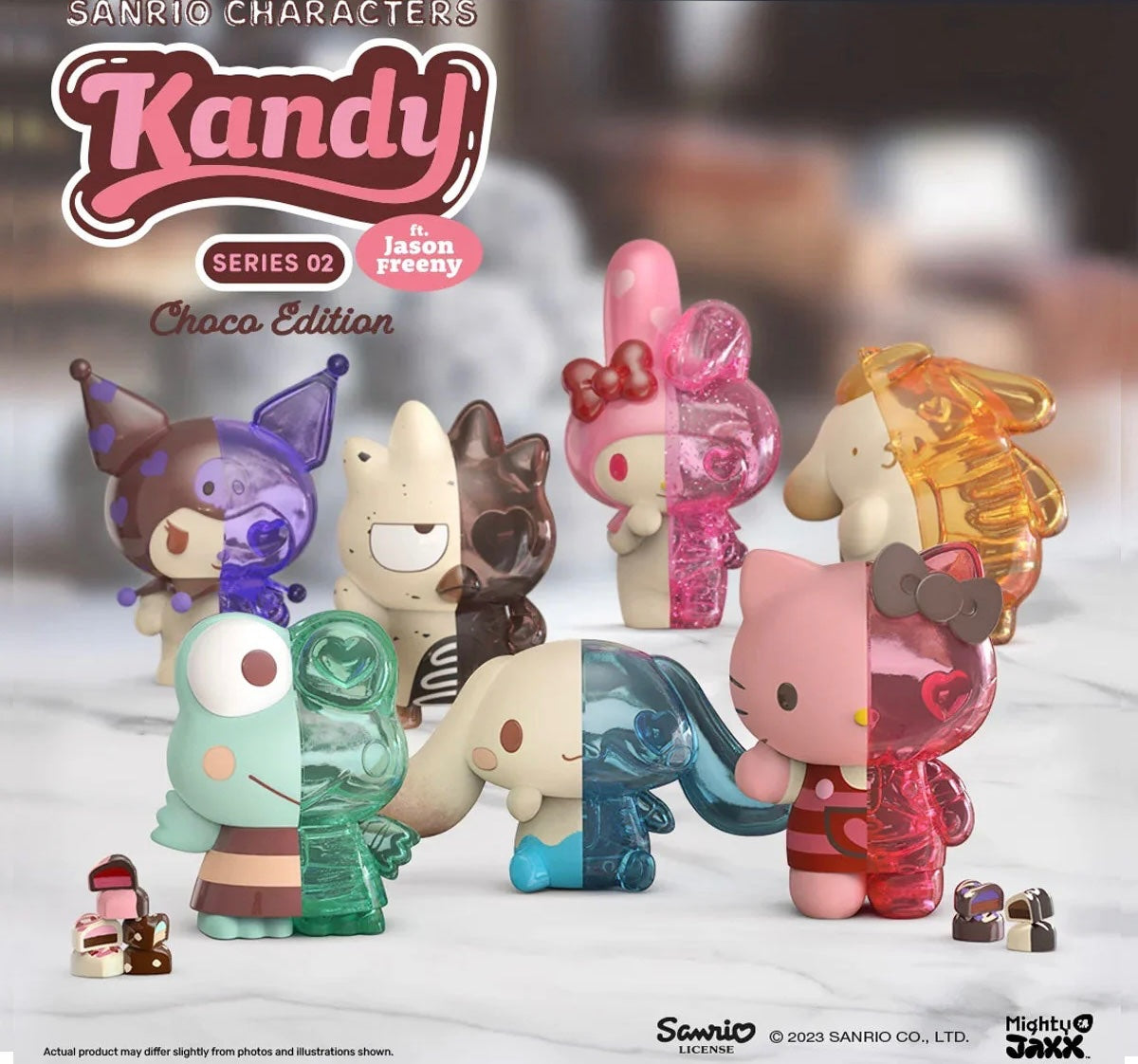 Sanrio Characters - Kandy Series 02 - Jason Freeny - Mighty Jaxx - single blind box - 2