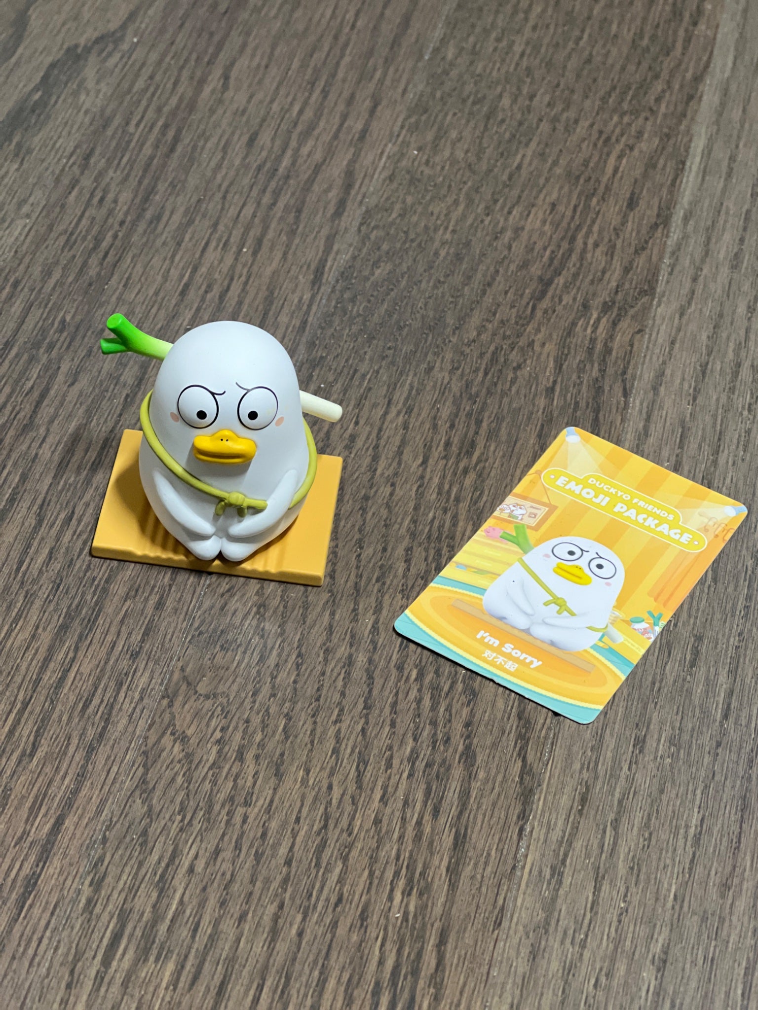 I’m sorry POP MART Duckyo Friends Emoji Package - 3