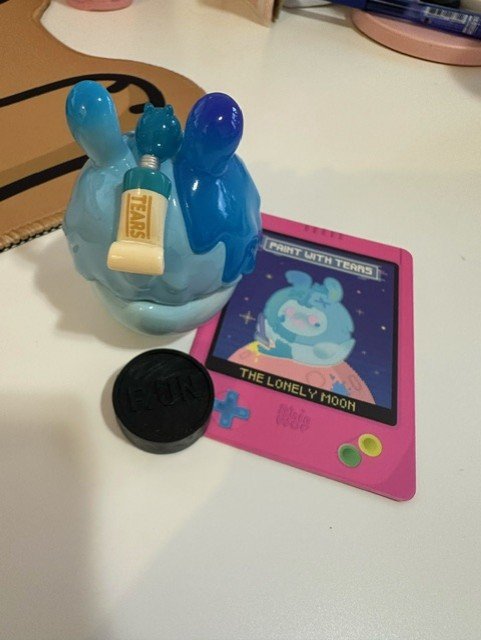 The Lonely Moon Blind Box Series by ShinWoo x Finding Unicorn - Paint with Tears - 2