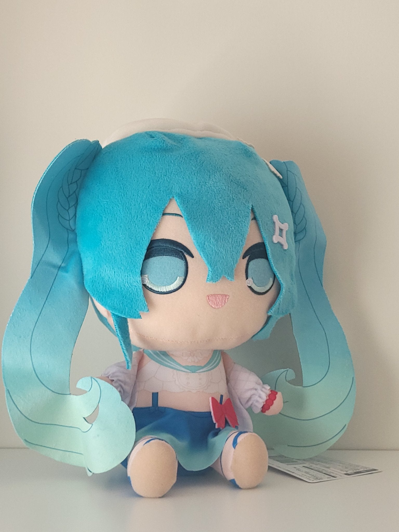 Hatsune Miku Plushie - Kyurumaru Big Plushie (Cream Soda Ver.) - 2