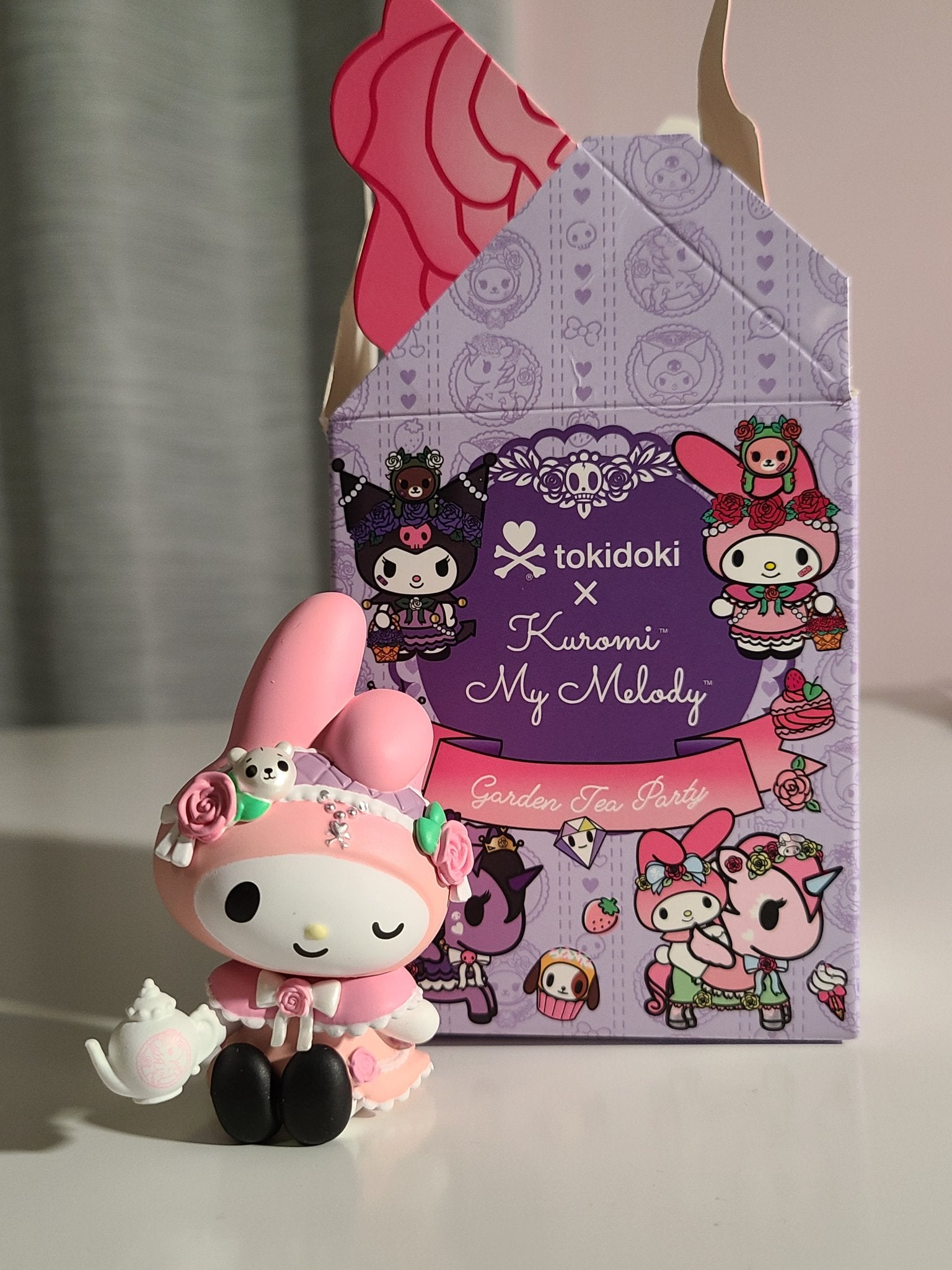 MyMelody Garden Party - Kuromi x My Melody Garden Tea Party by Tokidoki - 1