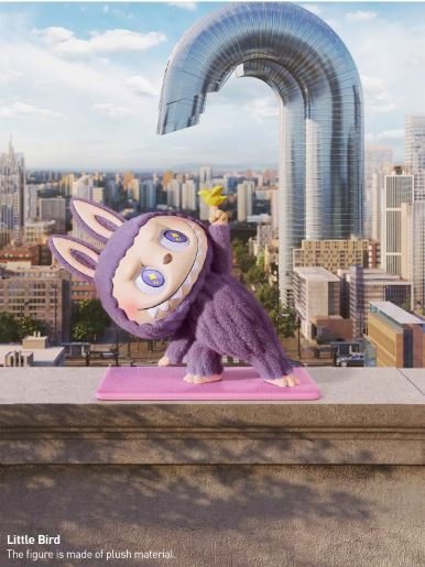 Little Bird - Lazy Yoga Series Figures THE MONSTERS Labubu by POP MART - 3