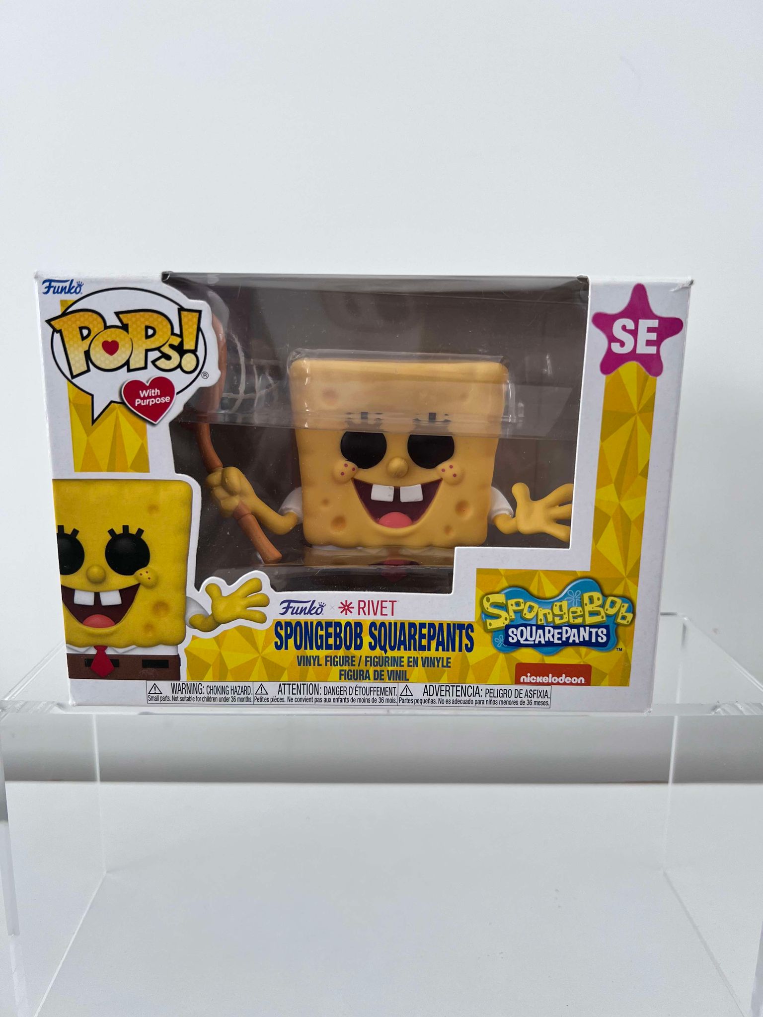 SpongeBob SquarePants Youthtrust POP!s with Purpose Vinyl Figure by Funko - 1