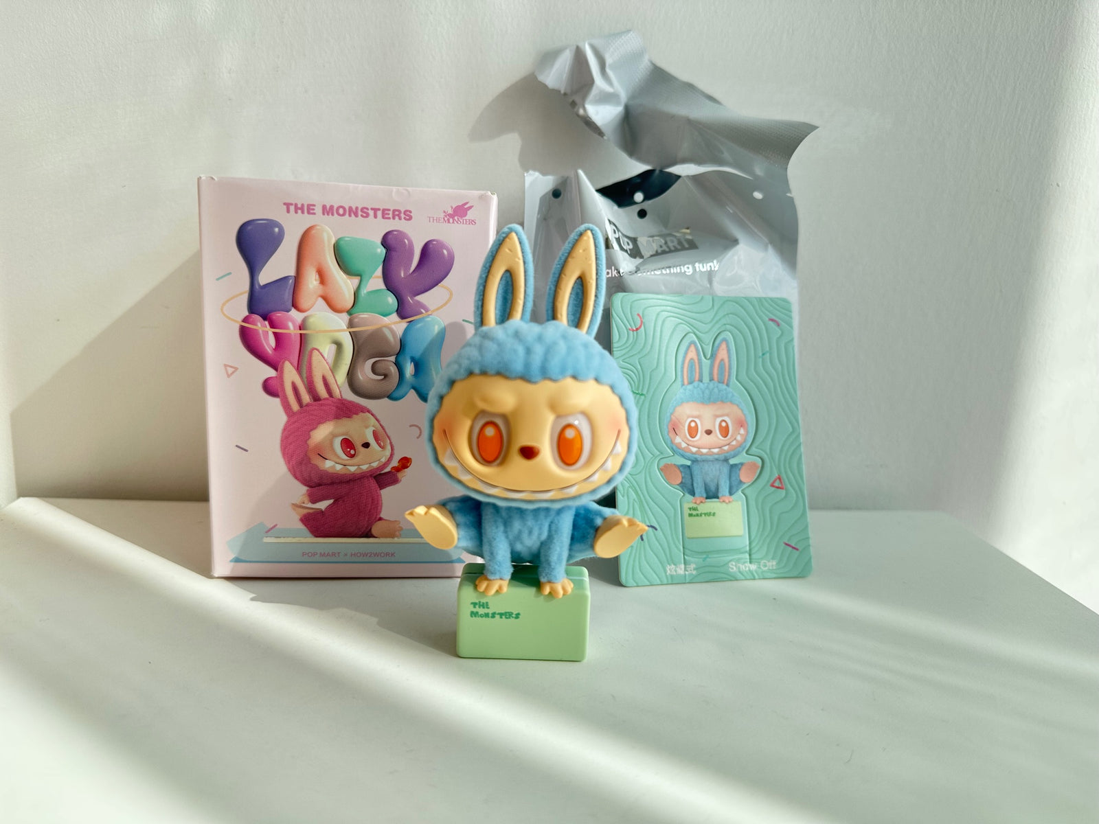 Show Off - Lazy Yoga Series Figures THE MONSTERS Labubu by POP MART - 2