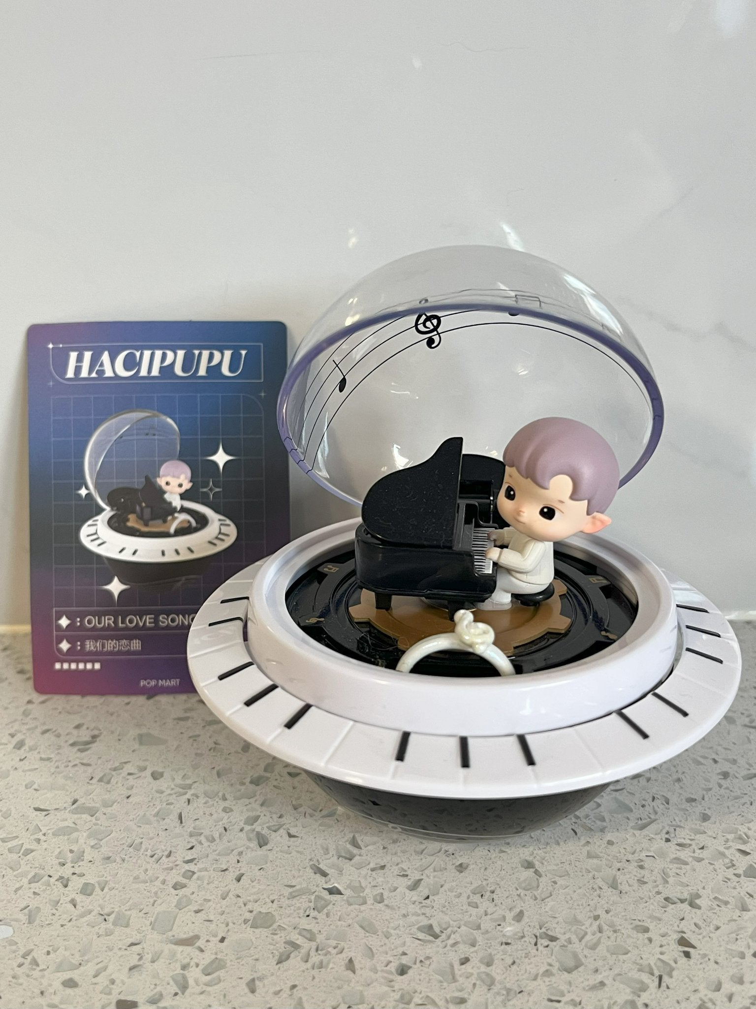 Hacipupu Our Love Song - Romantic Ring Box by Pop Mart - 1