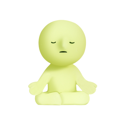 Smiski Lotus Pose - Yoga Series - 2