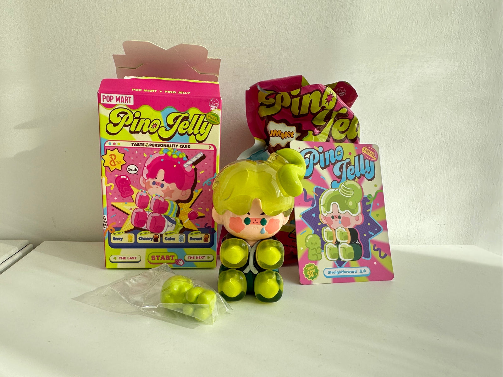 Straightforward Wasabi - Pino Jelly Taste & Personality Quiz Series by POP MART - 2