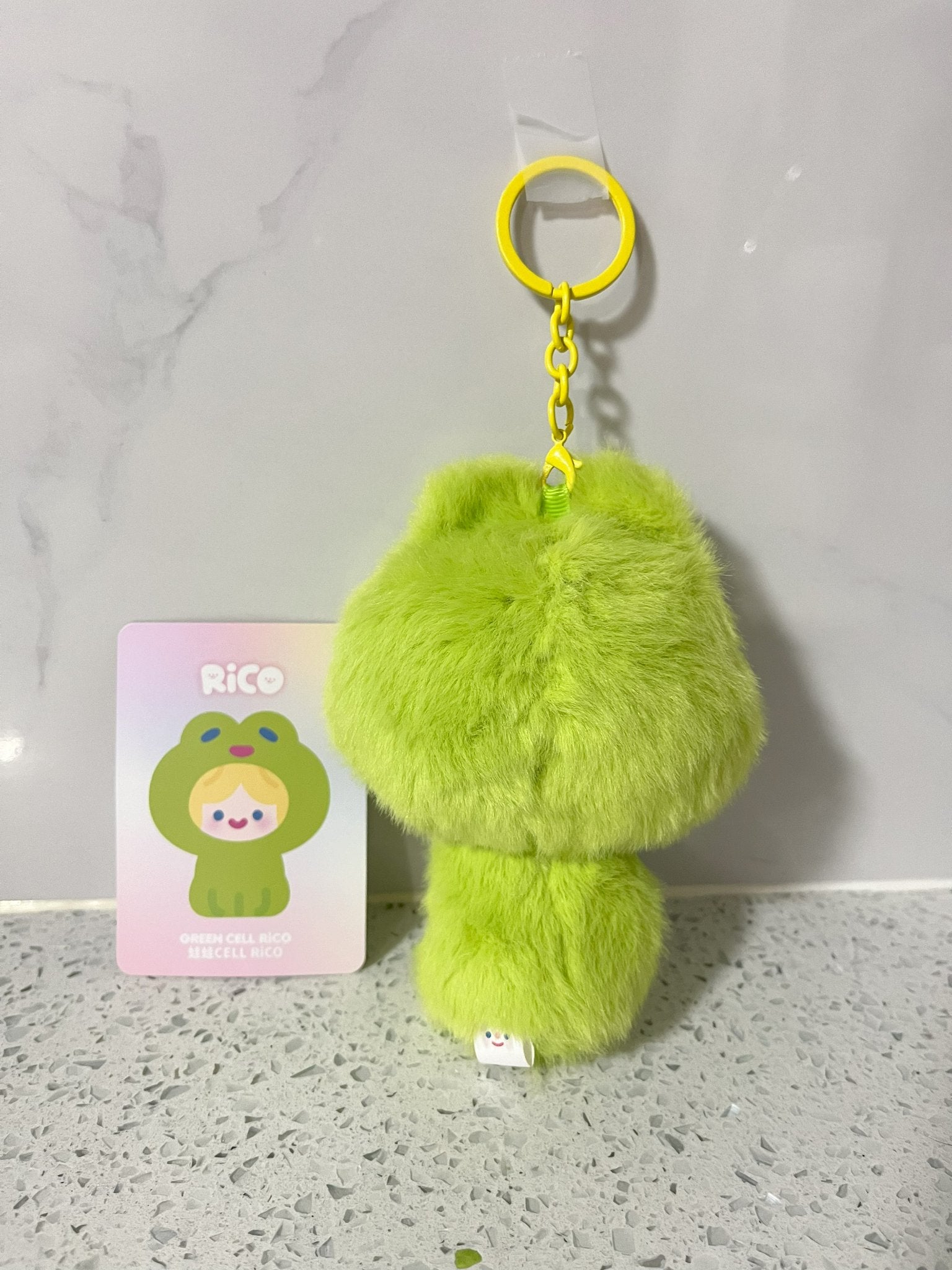 Frog Rico - Green Cell Rico Plush Keychain - 2