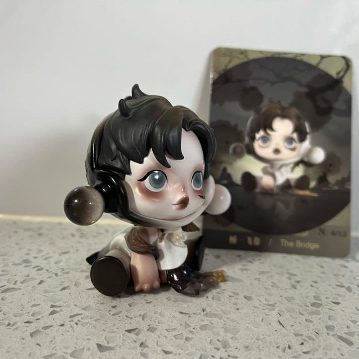 The Bridge - Skullpanda The Ink Plum Blossom Series by POP MART - 3