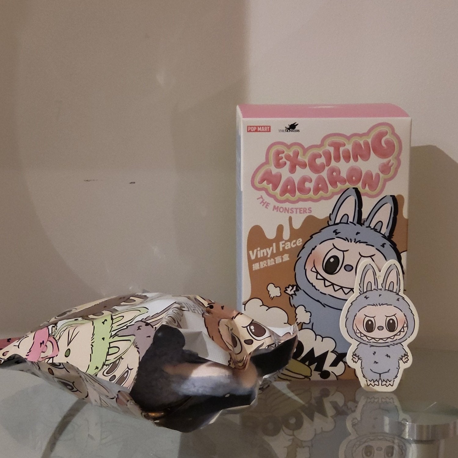 Sea Salt Coconut (Open) - The Monsters Labubu Exciting Macaron by Pop Mart - 2