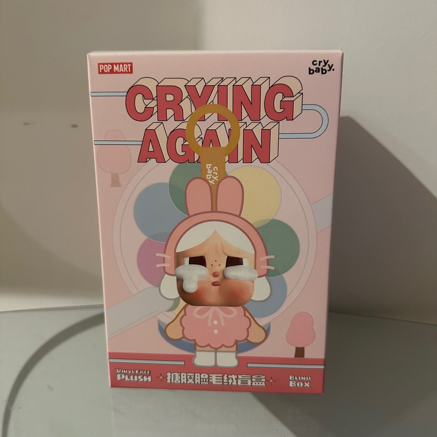 She's Alice - CRYBABY Crying Again Vinyl Face Plush Pendant by Pop Mart - 2