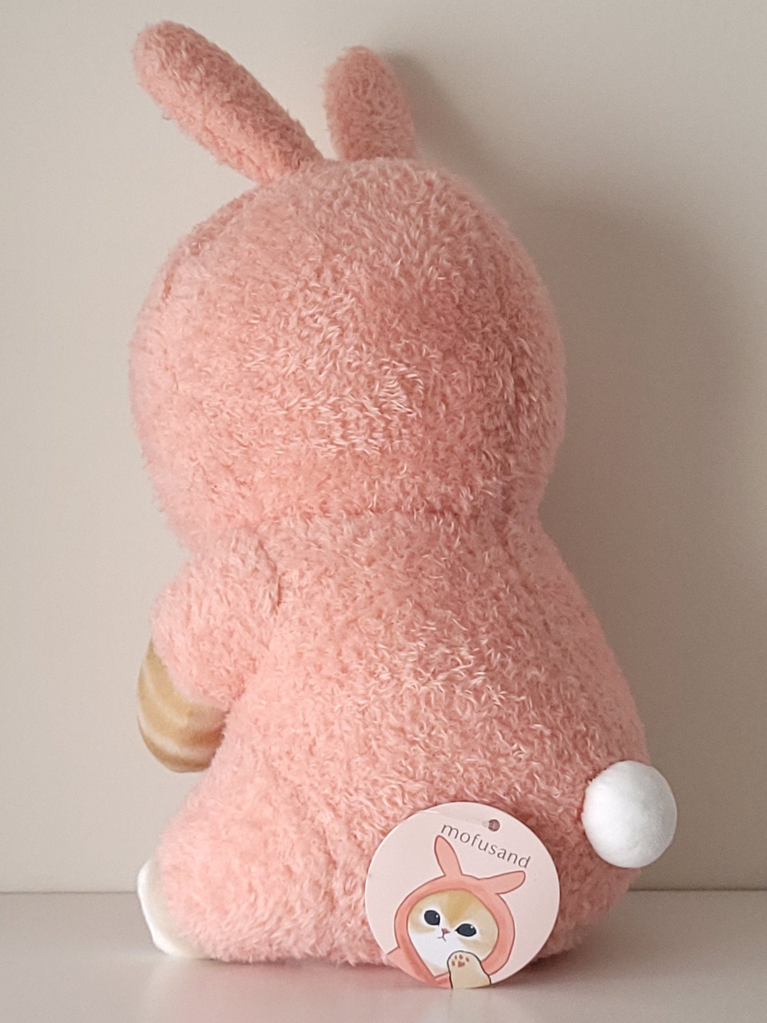 Mofusand - Pajama Nyan Pink Bunny Large 28cm Plushie - 4
