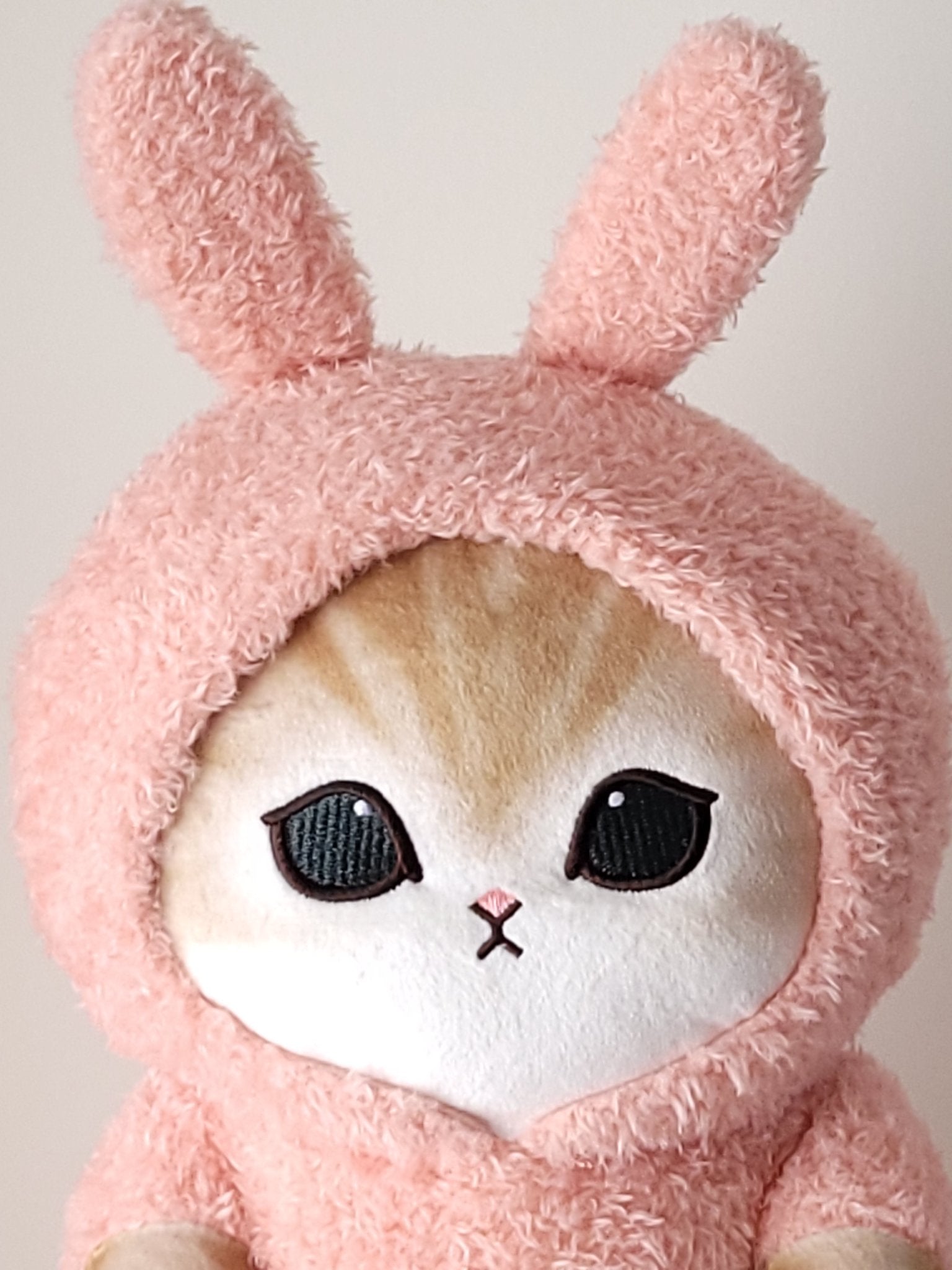 Mofusand - Pajama Nyan Pink Bunny Large 28cm Plushie - 6