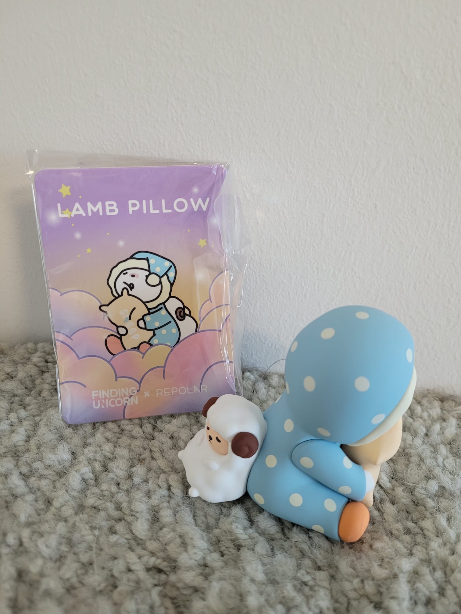 Lamb Pillow - Repolar Day Dreams Series - Finding Unicorn - 2