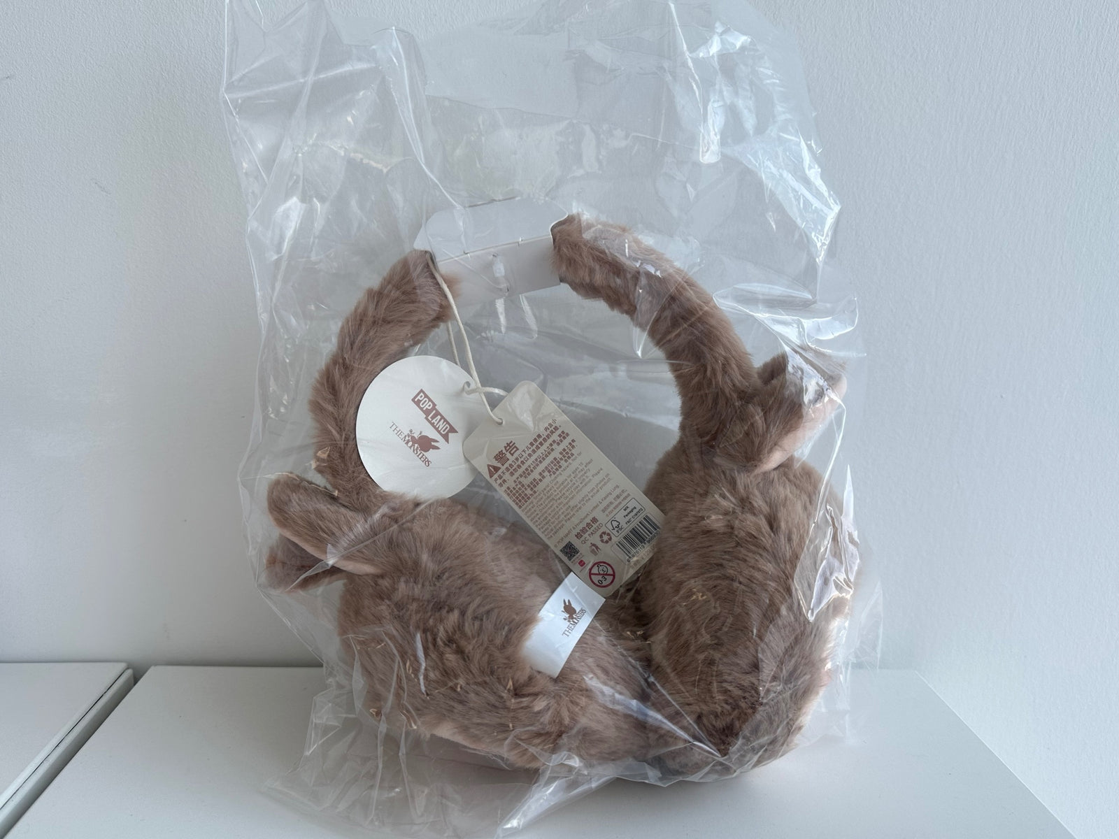 Warm Fluffy Holiday Series- LABUBU Plush Earmuffs - 2