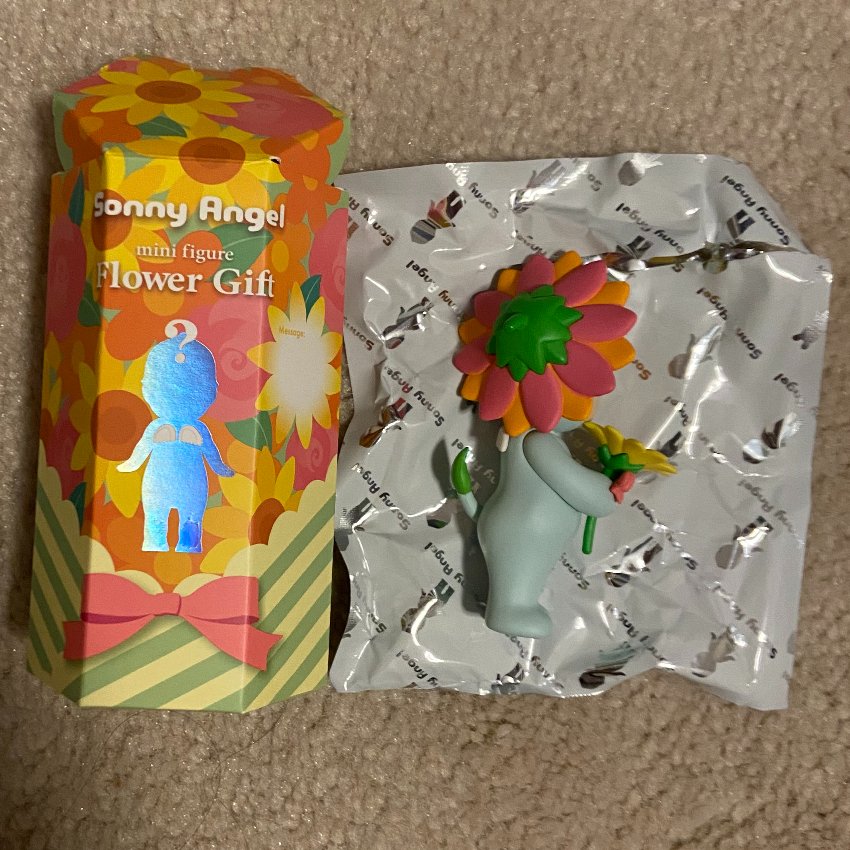 Sunflower Lion Blue - Sonny Angel Flower Gift Series - Dreams - 2