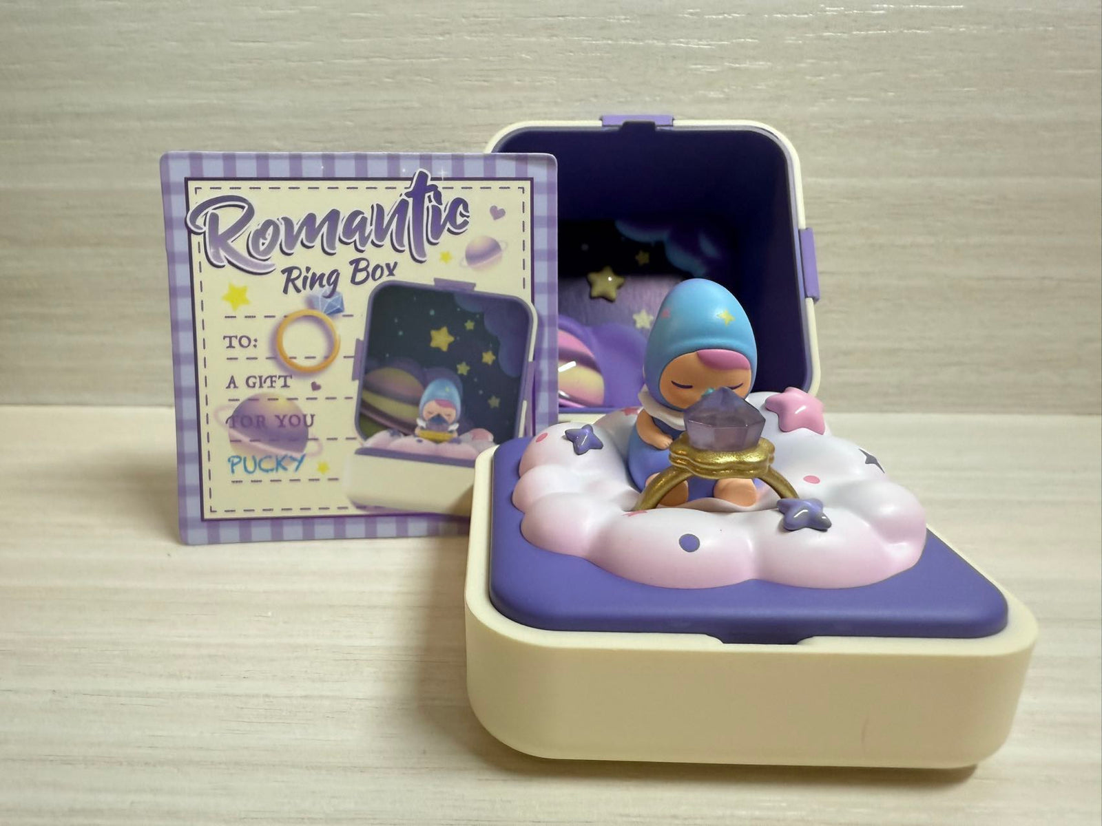 PUCKY - Popmart Romantic Ring Box Series 1 - 1