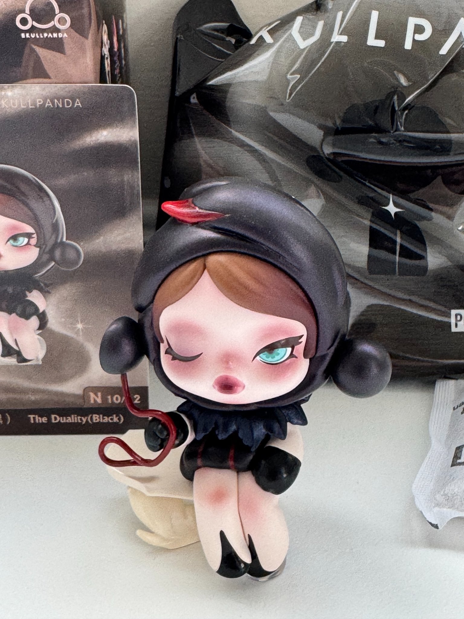 The Duality(Black) - SKULLPANDA Image of Reality Series by POP MART - 2