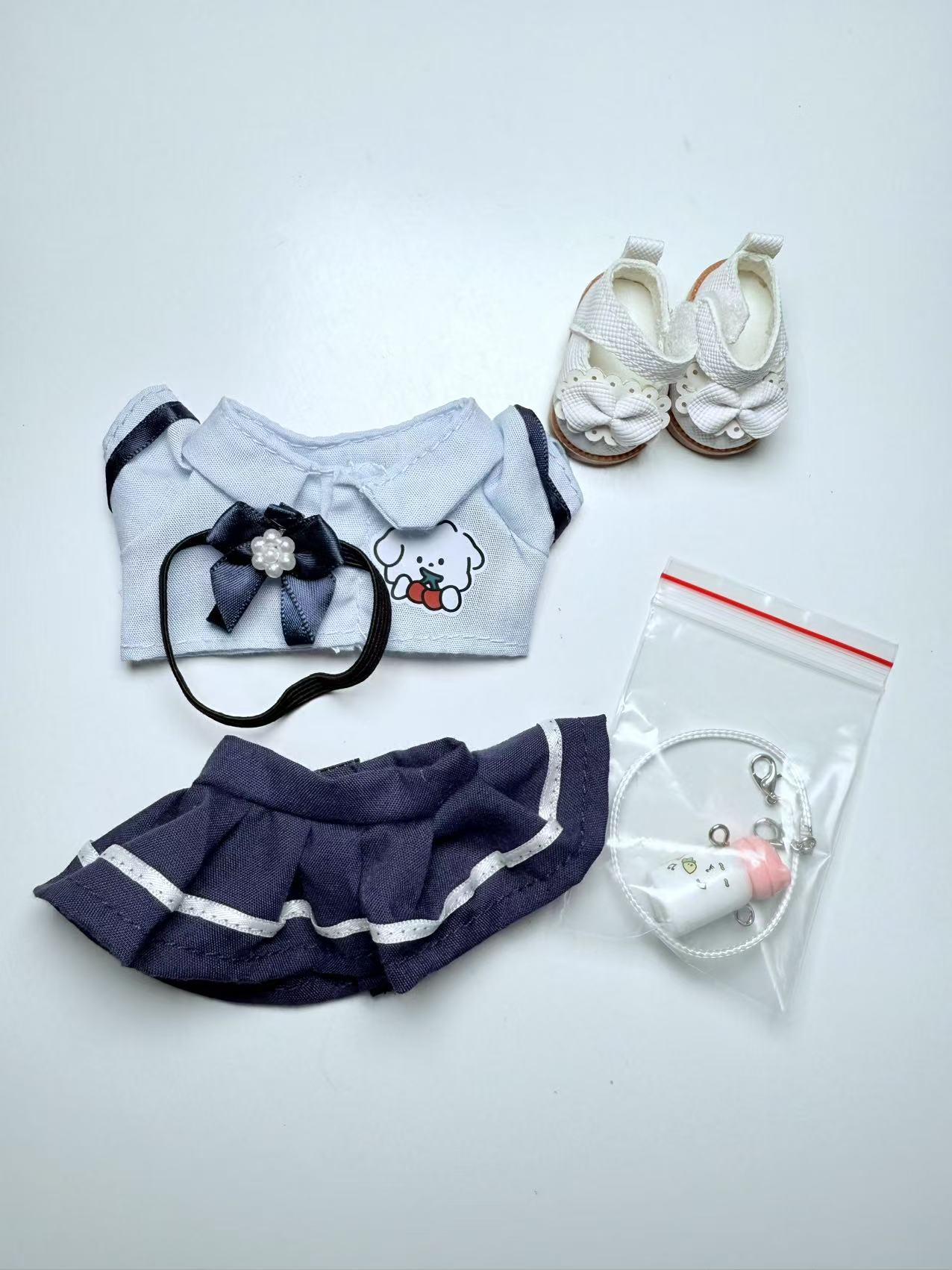 School Girl Full Set - Labubu Clothes for Exciting Macaron - 2