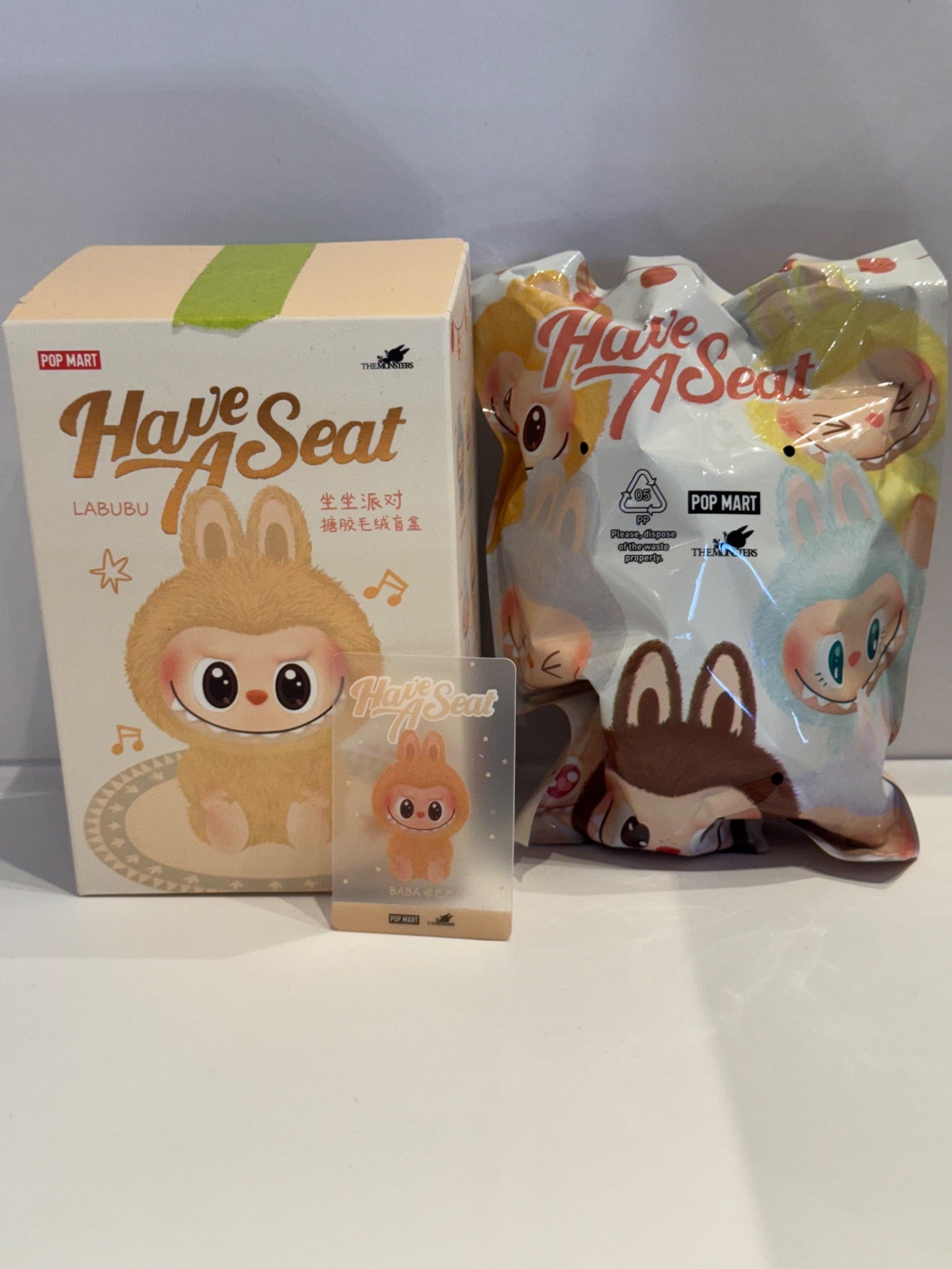 BABA- LABUBU HAVE A SEAT - 1