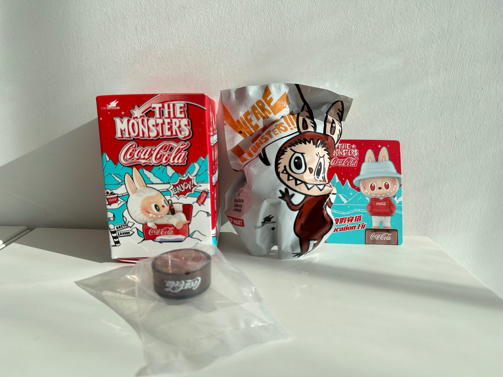 Vacation Fit - Labubu THE MONSTERS COCA-COLA Series Figures by POP MART - 1