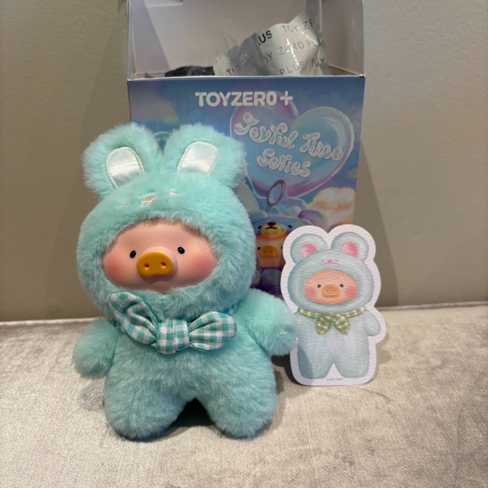 Fortune Bunny (teal) - Lulu the Piggy Joyful Time by TOYZERO+ - 1