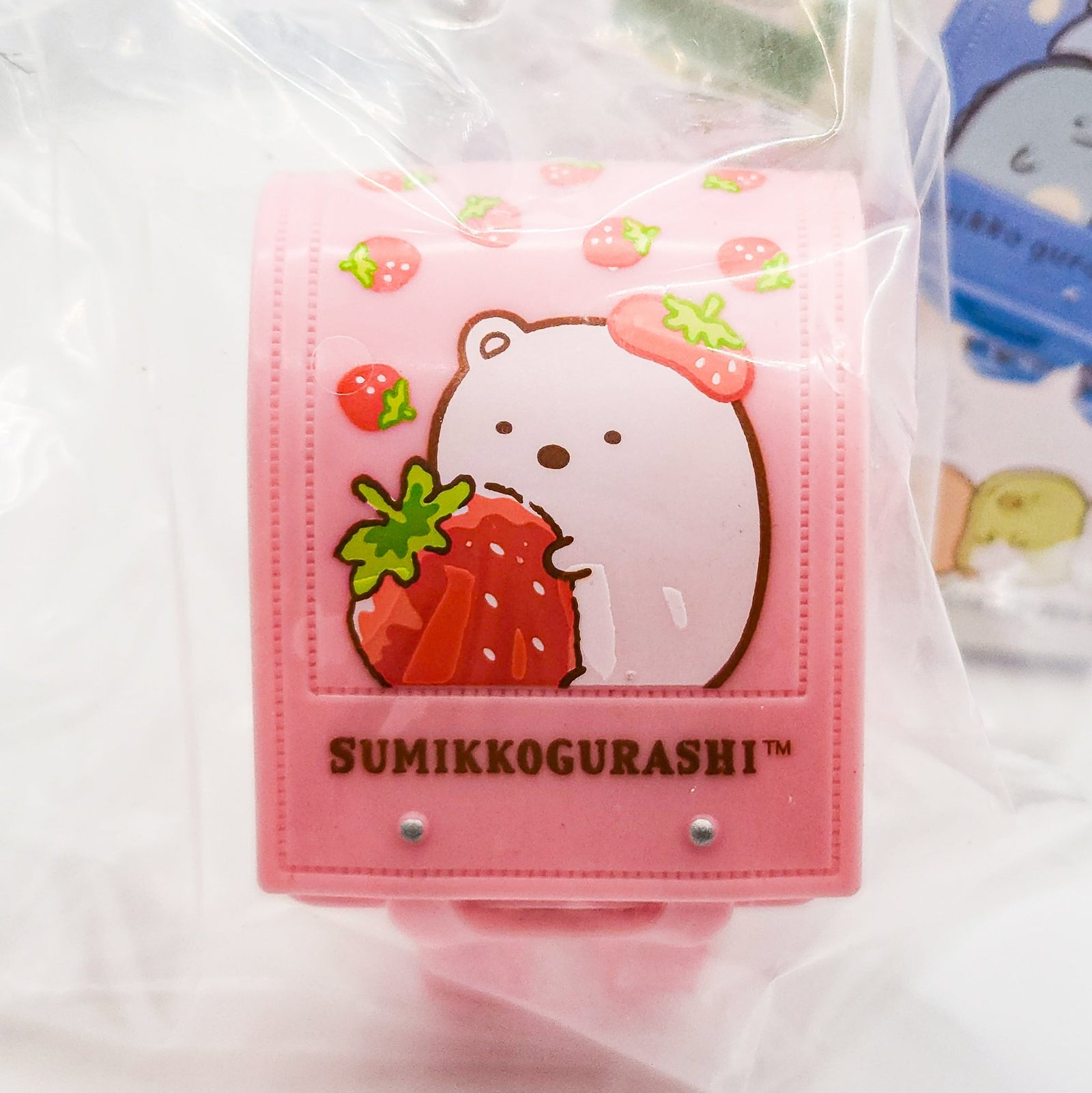 Sumikko Gurashi Lunlun Seasonal Randoseru - SHIROKUMA STRAWBERRY by RE-MENT - 2