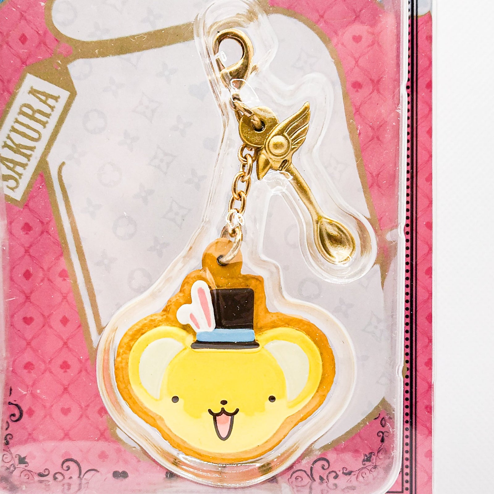 Cardcaptor Sakura KERO / CERBERUS Cookie Keychain Sakura in Wonderland by Banpresto - 2
