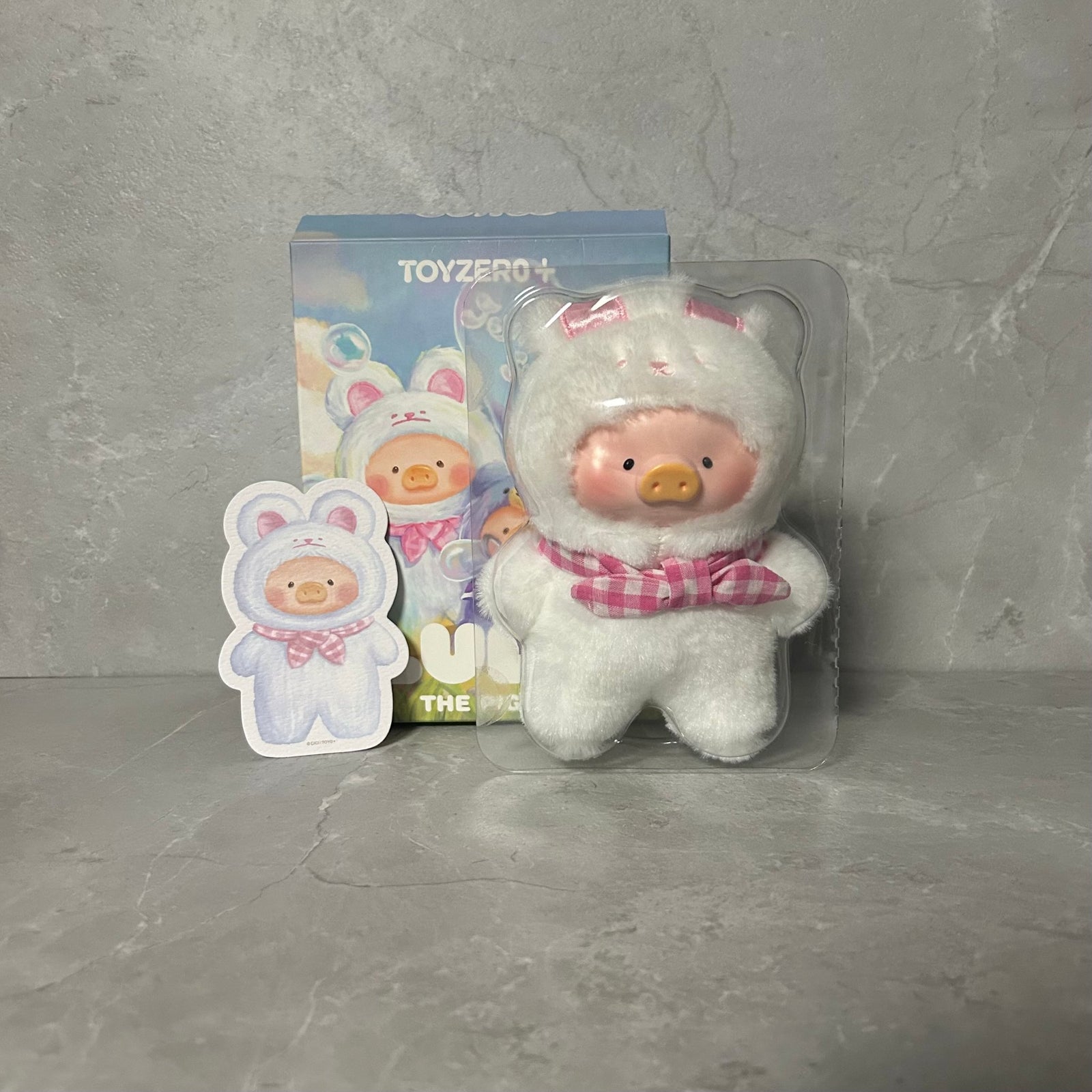 Adore Bunny - LuLu the Piggy – Joyful Time Series PVC Plush Keychain - 1