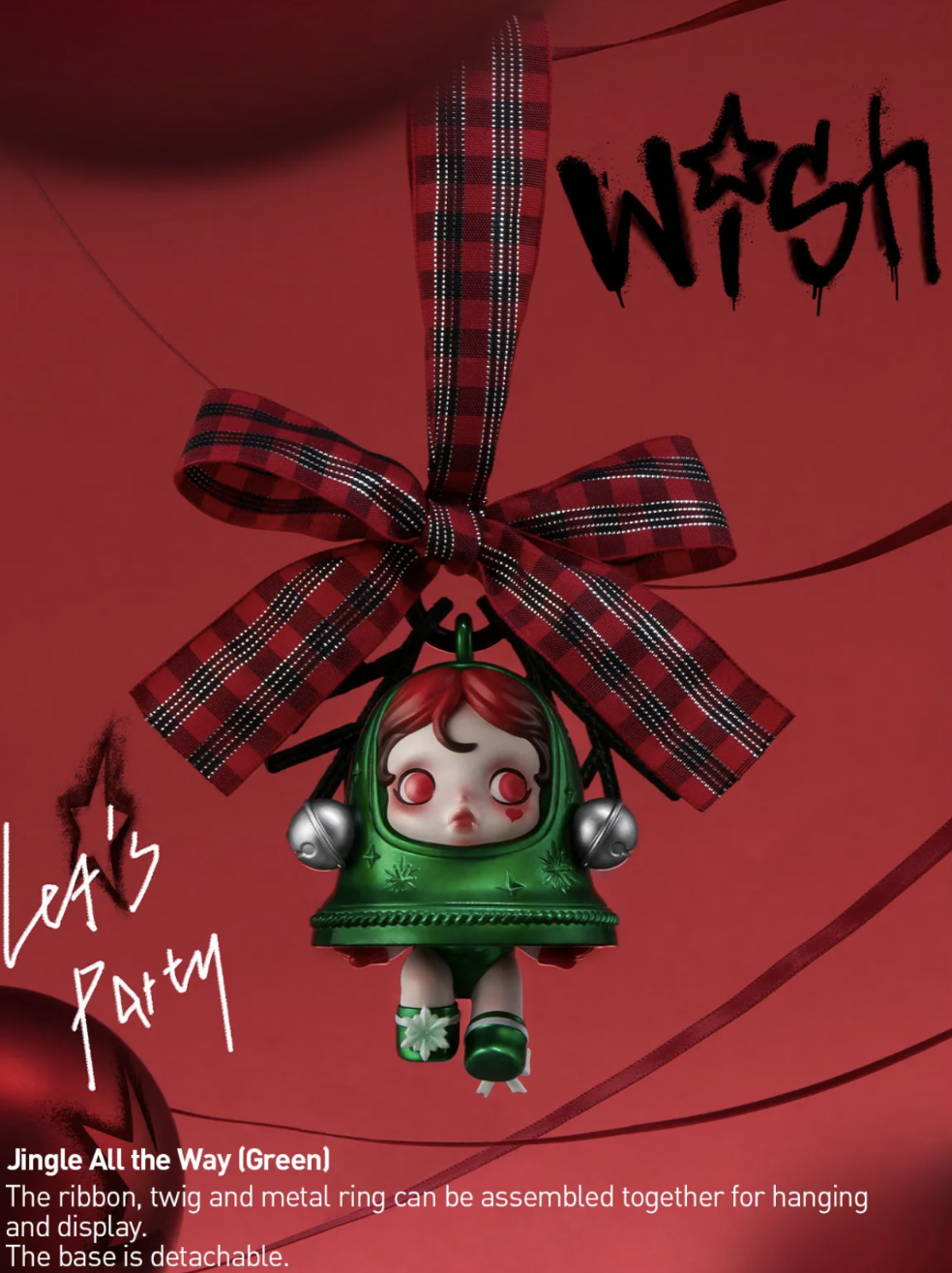Jingle All the Way (Green) - Tell Me What You Want - Skullpanda - Popmart - 2