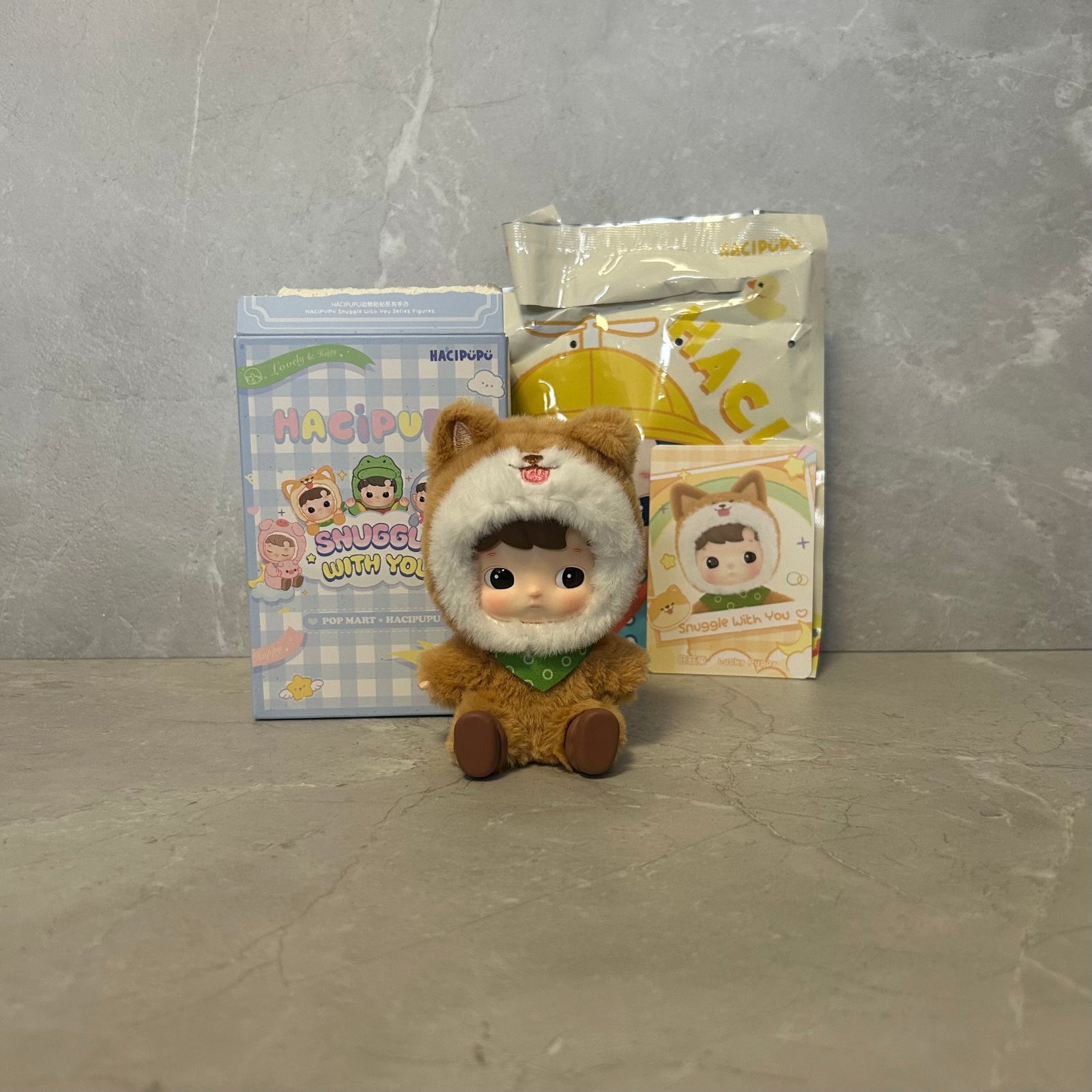 Lucky Puppy - HACIPUPU Snuggle With You Series Figures by POP MART