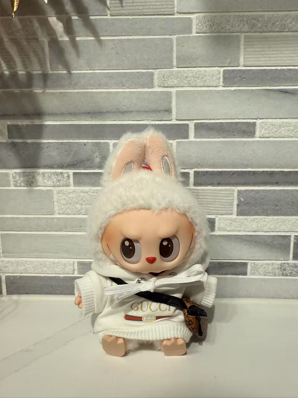 GC Hoodie + LV Bag - Labubu Clothes for Have A Seat - 1