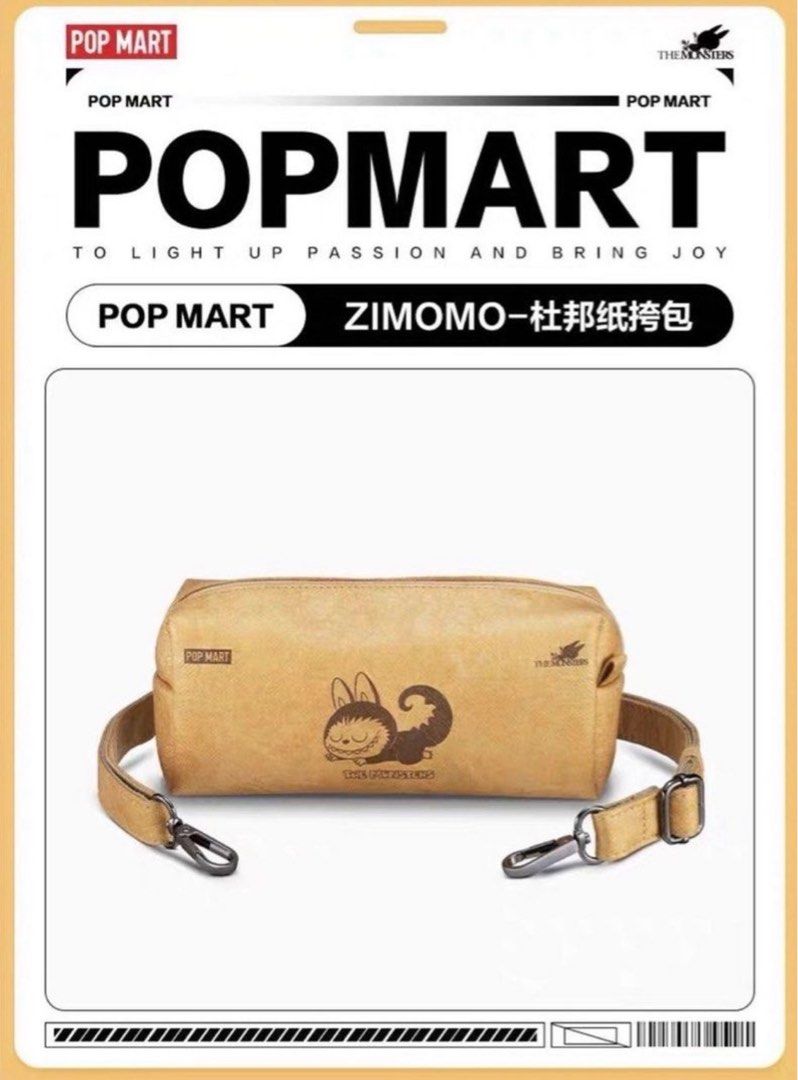 The Monsters Zimomo - DuPont Paper Shoulder Bag - 2