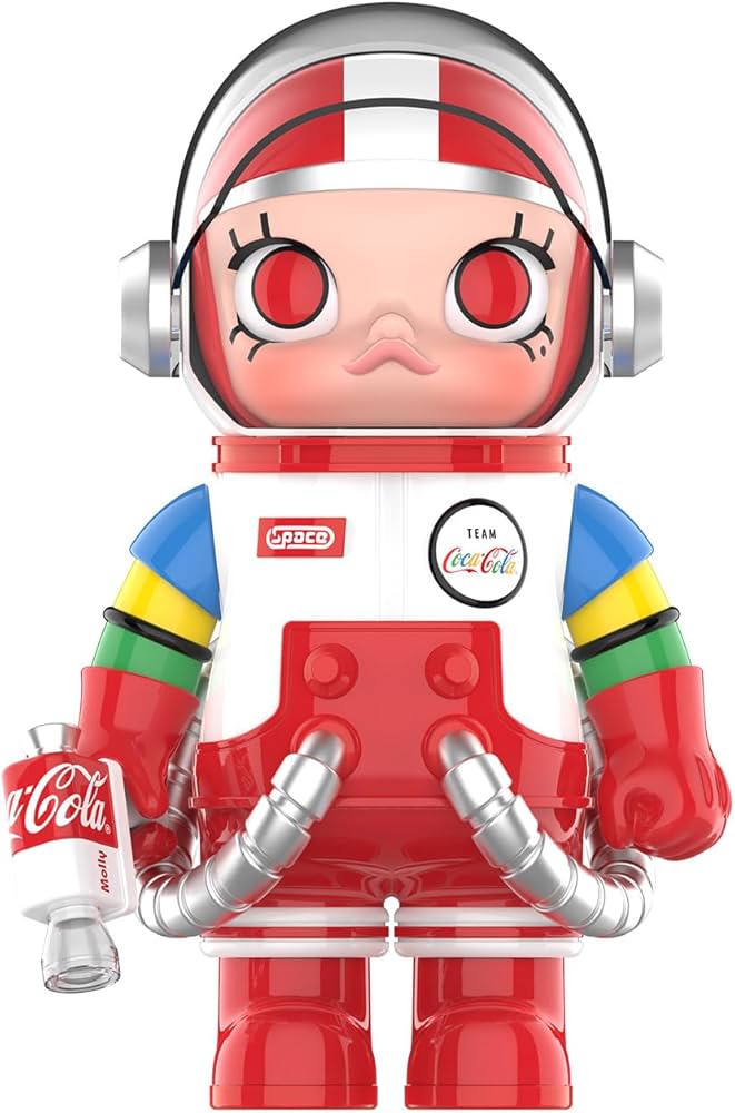 Mega Space Molly Team Coca-Cola 400% - Pop Mart - 1