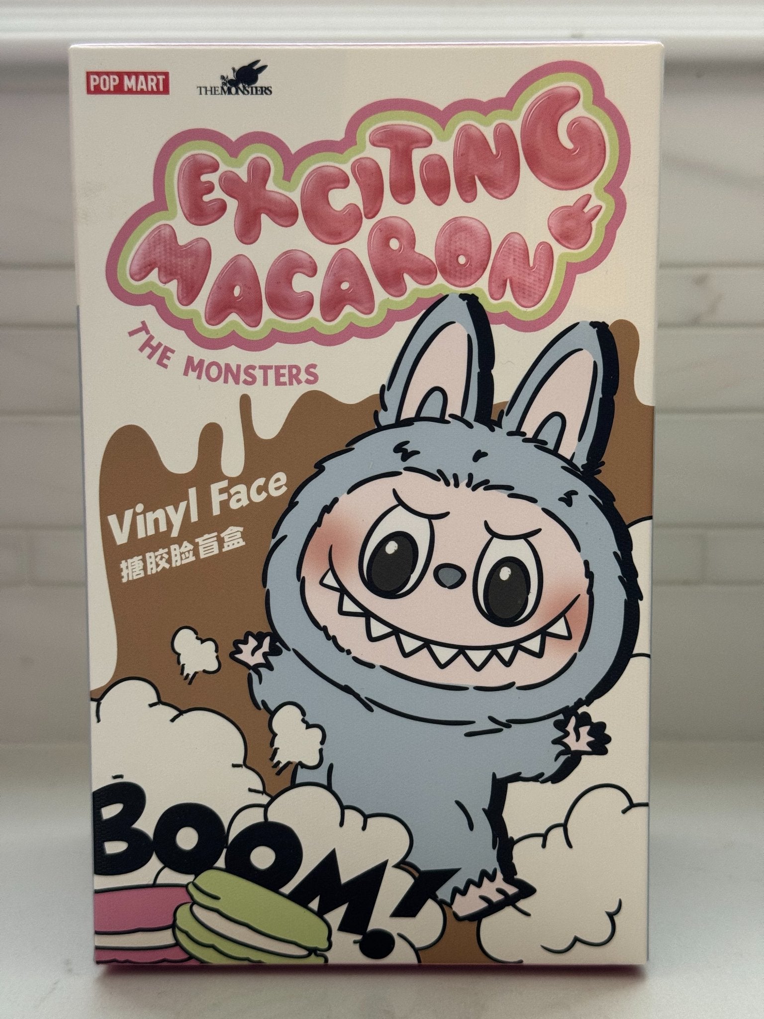 Soymilk - Labubu The MONSTERS Exciting Macaron Vinyl Face by POP MART - 2